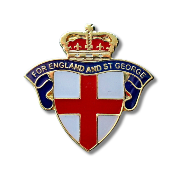 For England and St. George National Pin Badge For England and St. George National Pin Badge