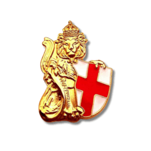 Lion and Shield - England Badge Lion and Shield - England Badge